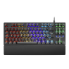 TECLADO MARS MKXTKLBES 5 LED MECANICO SW ROJO RGB