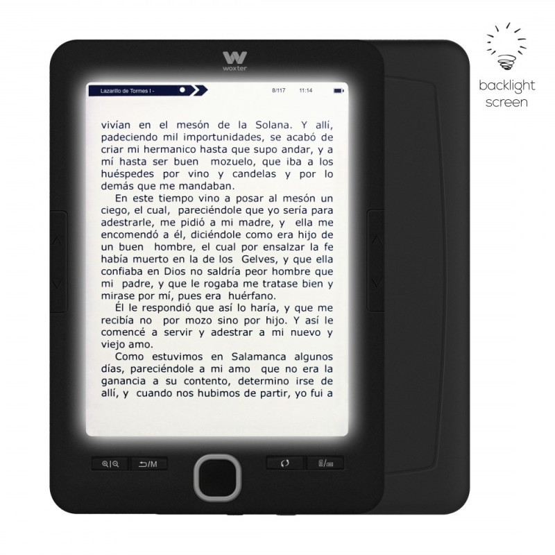 E-BOOK WOXTER SCRIBA 195 PAPERLIGHT BLACK