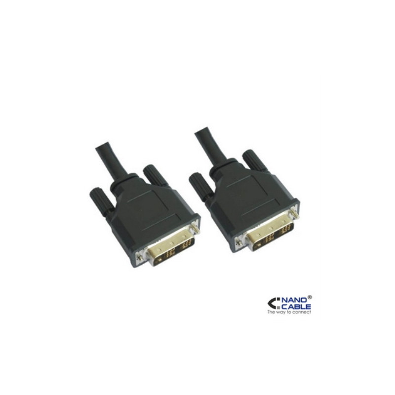 Nanocable - Cable DVI Single Link 18+1 M-M 3m