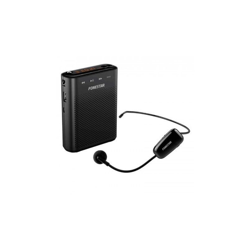 AMPLIFICADOR PORTATIL FONESTAR USB-MICROSD-MP3 INA