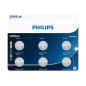 PILAS PHILIPS LITIO CR2032 3V PACK 6