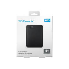 DISCO DURO EXTERNO 2.5" 4TB WESTERN DIGITAL ELEMENTS USB3.0