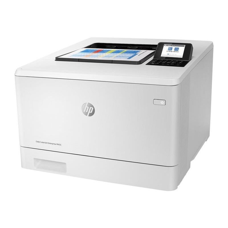 IMPRESORA LASER COLOR HP LASERJET ENTER M455DN USB-RED