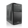 Caja microATX TooQ TQC-4735U3C-B Negra - FA 500w - 1 x USB 2.0 - 1x USB 3.0 - Lector de tarjetas - 365 x178x355 mm