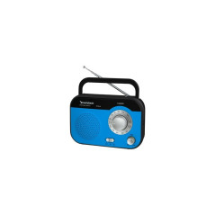 RADIO PORTATIL SUNSTECH AM-FM ANALOGICA AZUL