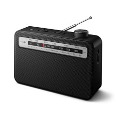 RADIO PORTATIL PHILIPS TAR2506 NEGRA AM-FM