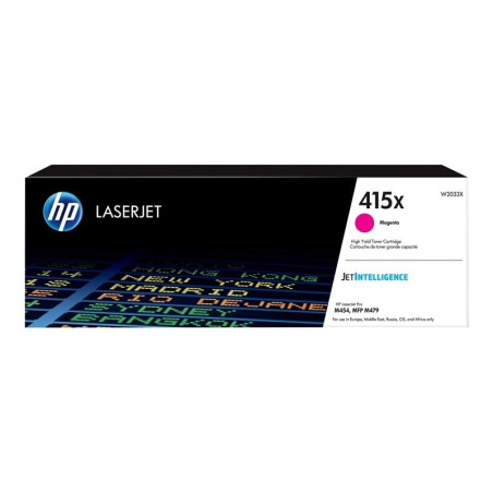 TONER HP 415X W2033X 6K MAGENTA