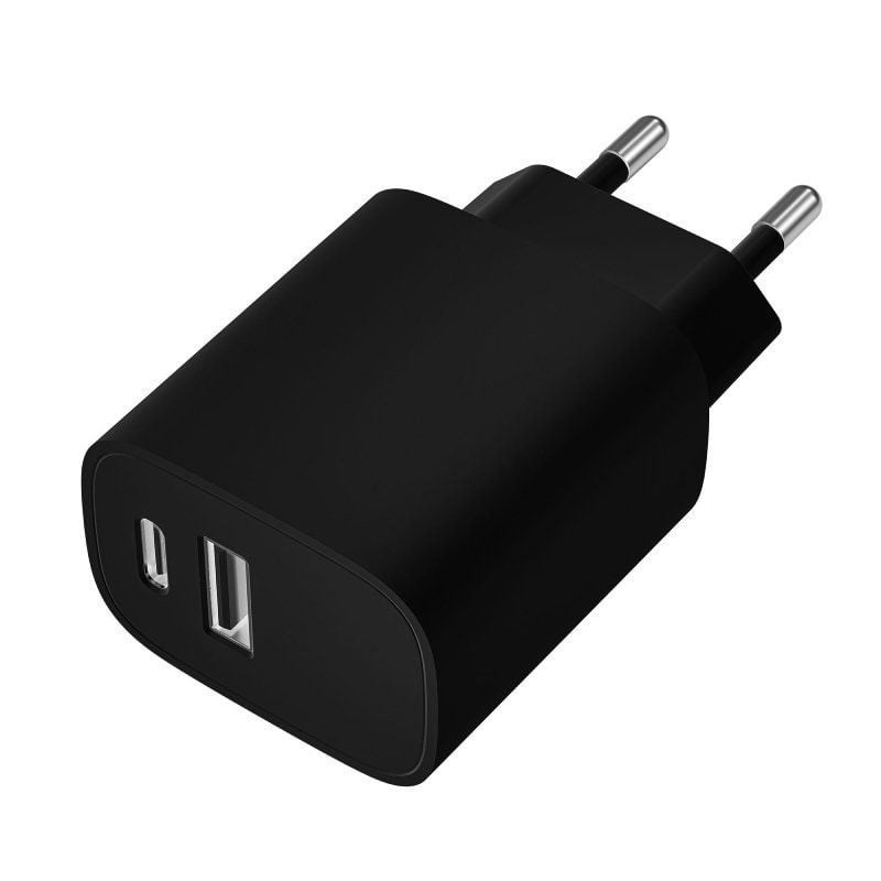 CARGADOR USB LEOTEC 20W NEGRO USB-C - PD 3.0