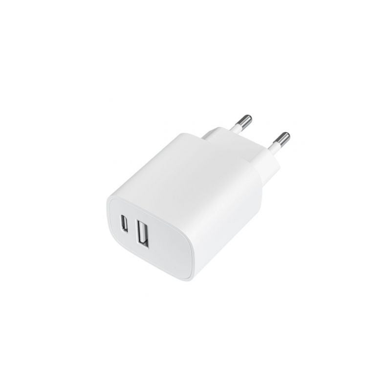 CARGADOR USB LEOTEC 20W BLANCO USB-C - PD 3.0