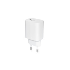 CARGADOR USB LEOTEC 20W BLANCO USB-C - PD 3.0