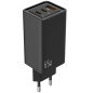 CARGADOR USB LEOTEC 65W NEGRO USB-C - PD