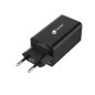 CARGADOR USB LEOTEC 65W NEGRO USB-C - PD