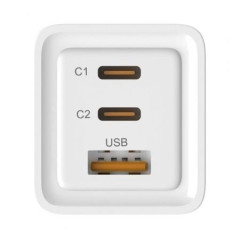 CARGADOR USB LEOTEC 65W BLANCO USB-C - PD