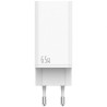 CARGADOR USB LEOTEC 65W BLANCO USB-C - PD