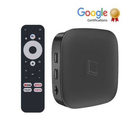 LEOTEC TV BOX GC216 GOOGLE Y NETFLIX CERTIFIED