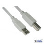 Nanocable - Cable USB 2.0 para impresora de 4,5m conexión A/M-B/M