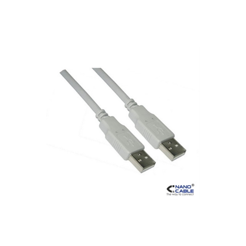 Nanocable - Cable USB 2.0 tipo A/M - A/M 2,0m