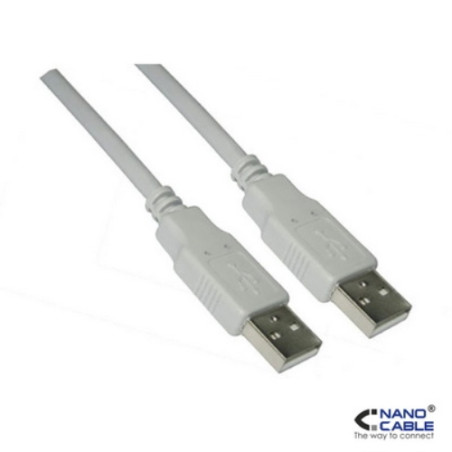 Nanocable - Cable USB 2.0 tipo A/M - A/M 2,0m