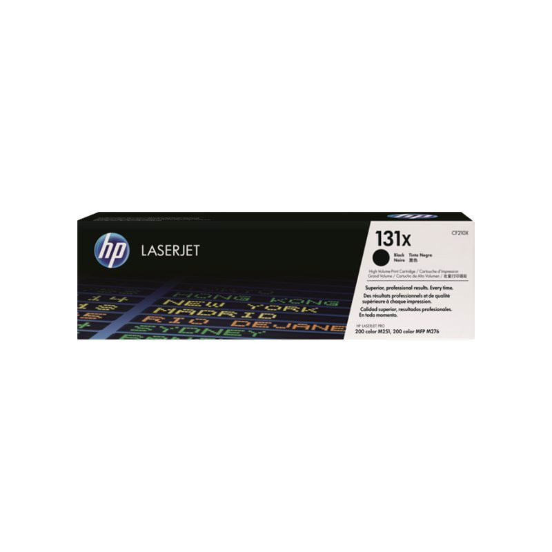 TONER HP 131X CF210X LJ PRO 200 2.4K NEGRO