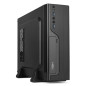 Nox LITE070 - Caja sobremesa microATX - 2 x USB 3.0 - HD Audio - Fuente 500W - 425x110x310 - Negra