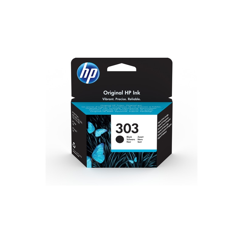 HP Cartucho 303 Negro Envy Photo 6230/7130/7134/7830 - 200pag.