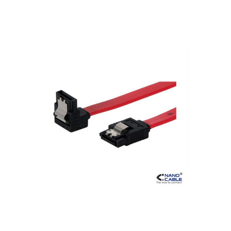 Nanocable - Cable datos SATA 50cm con anclajes