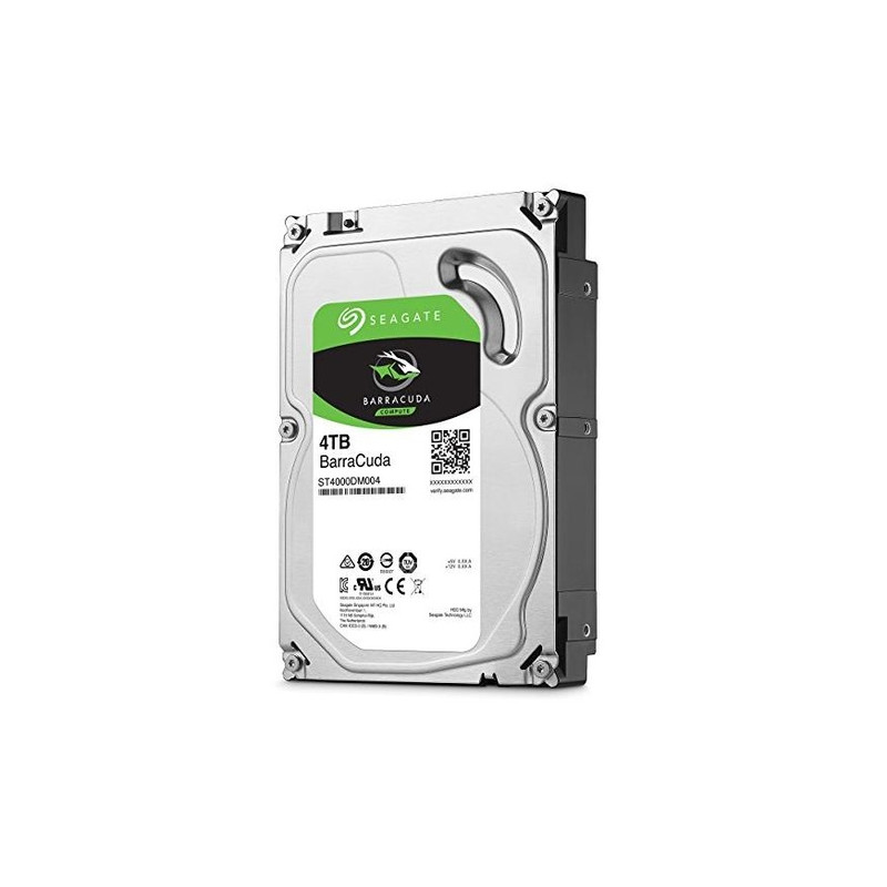 Seagate Barracuda ST4000DM004 - disco duro - 4 TB - SATA 6Gb/s - 3.5" - 5400 rpm - búfer: 256 MB