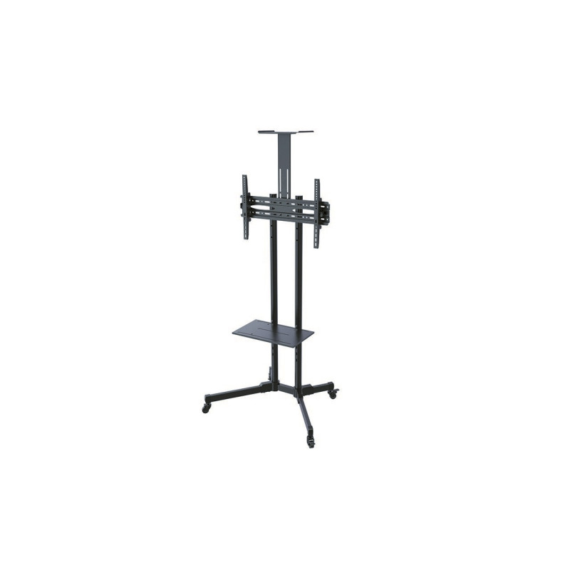 TooQ - Soporte TV FS1470M-B - Para Suelo - Con Ruedas - 37"-70" - VESA 600x400 - Max 50KG