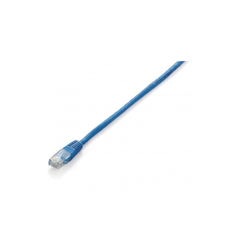 Equip - Cable de red latiguillo UTP Cat.6 1m - Color Azul