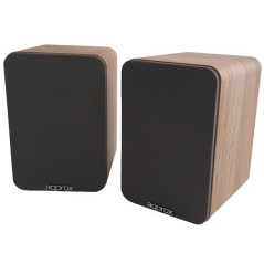 ALTAVOCES APPROX 30W MADERA AUTOAMPLIFICADOS