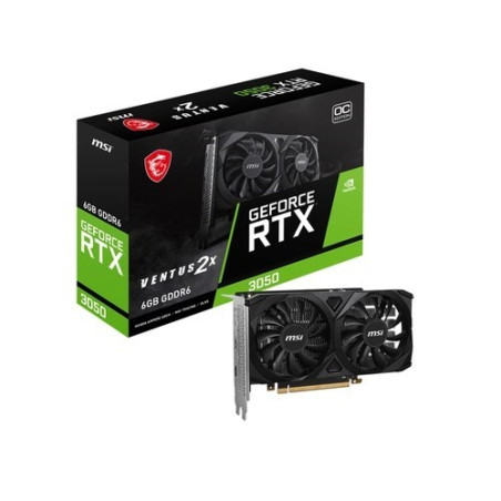 SVGA GEFORCE MSI RTX 3050 VENTUS 2X 6G OC DDR6