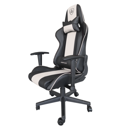 SILLA GAMER KEEP OUT XSPRO RACING BLANCA