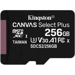 MEMORIA MICRO SD 256GB KINGSTON CLASE 10 SIN ADAPT