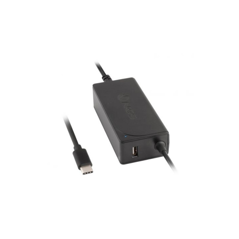 NGS - Cargador W-60W - Salida USB-C - Compatible 5-20V y 2-3A