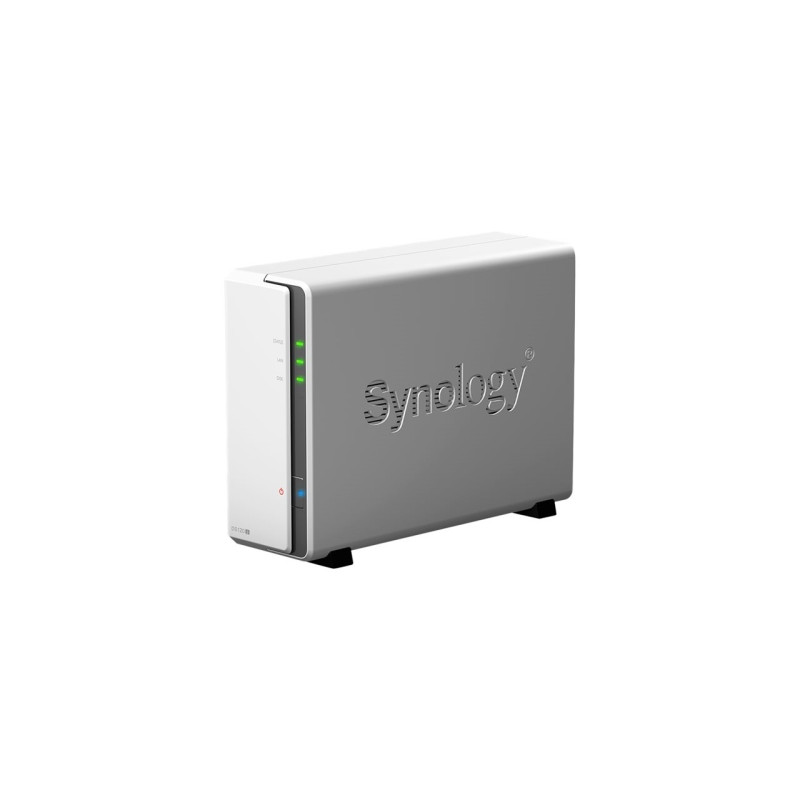 Synology DS120j - NAS 1 bahía - Marvell Armada 2 núcleos 800MHz - 512MB DDR3