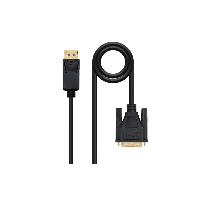 Nanocable - Cable  DisplayPort/M a DVI/M - Negro - Longitud 3.0 m