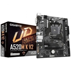 PLACA BASE GIGABYTE A520M K V2 SOCKET AM4- MICRO ATX