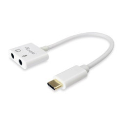 CABLE EQUIP ADAPTADOR USB-C MACHO - AUDIO