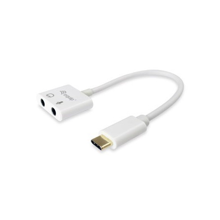 CABLE EQUIP ADAPTADOR USB-C MACHO - AUDIO