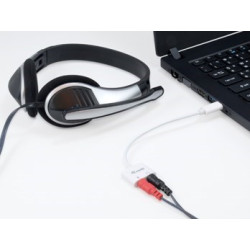 CABLE EQUIP ADAPTADOR USB-C MACHO - AUDIO