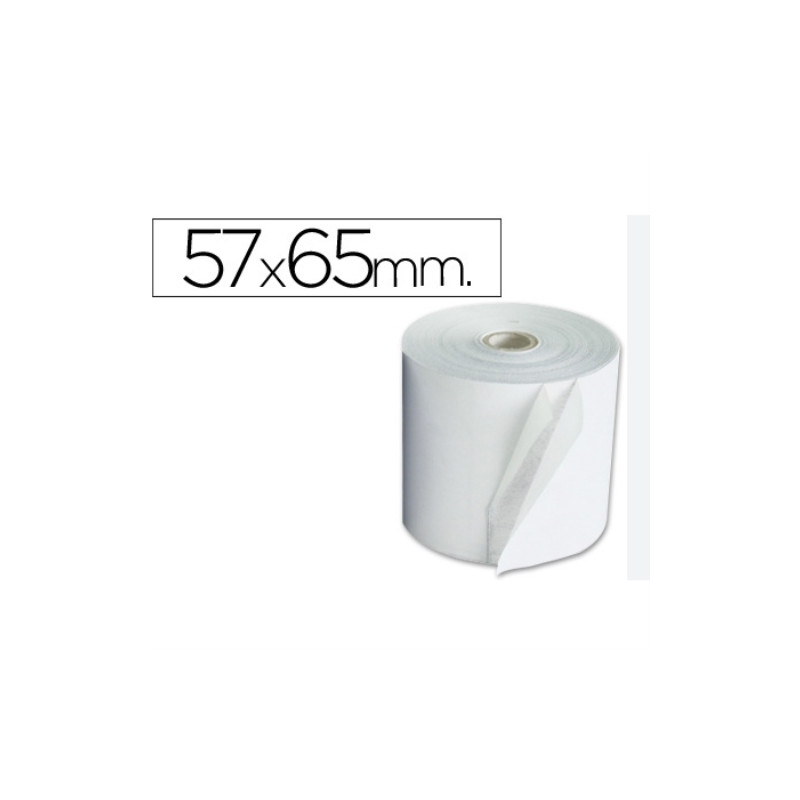 PAPEL ELECTRA 57X65 MM - PAQUETE 10 ROLLOS