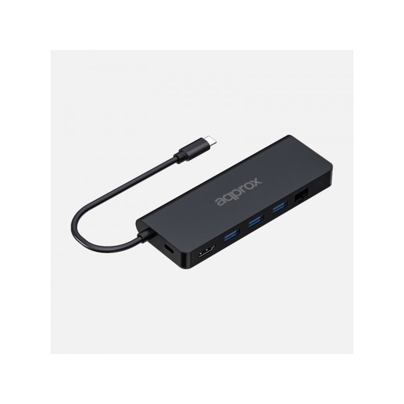 ADAPTADOR APPROX USB C 8 EN 1