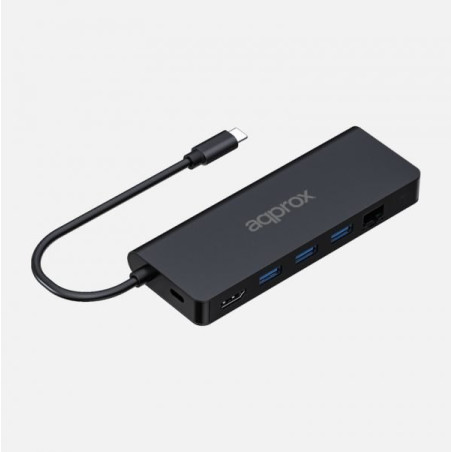 ADAPTADOR APPROX USB C 8 EN 1