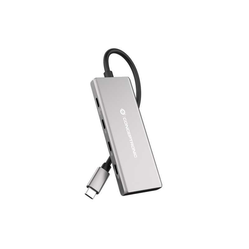 HUB CONCEPTRONIC USB-C 3.2 GEN 2, 7P, PD 100W