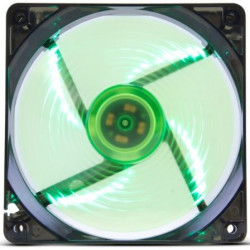 VENTILADOR NOX COOLFAN 120 LED- 12CM- VERDE