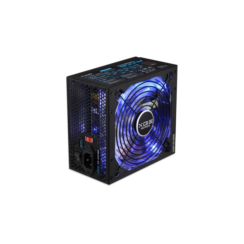 Tooq Fuente de alimentación Xtreme Gaming Energy II 800W 80+ Bronze con LED Apagable