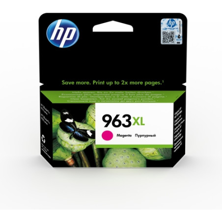 HP 963XL CARTUCHO MAGENTA Officejet Pro 9010/9020 1.600pag.