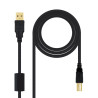 Nanocable - Cable USB 2.0 Impresora Nanocable - USB Macho - USB Macho - 2m - Negro