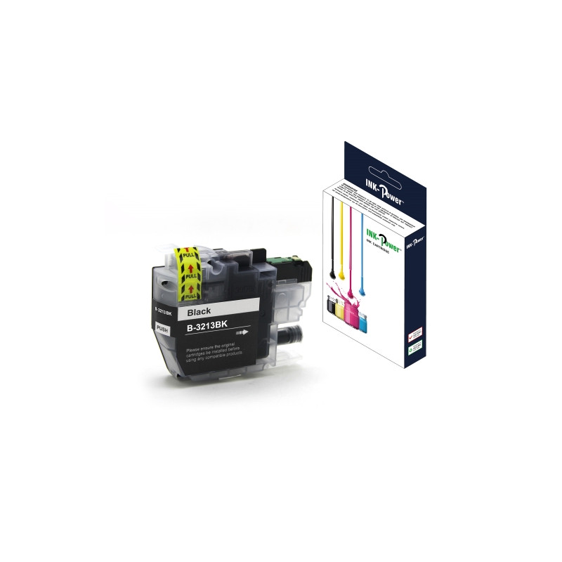 INK-POWER CARTUCHO COMP. BROTHER NEGRO LC3213BK/LC3211BK 400 PAGINAS