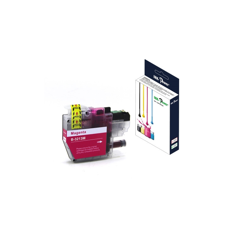 INK-POWER CARTUCHO COMP. BROTHER MAGENTA LC3213M/LC3211M 400 PAGINAS